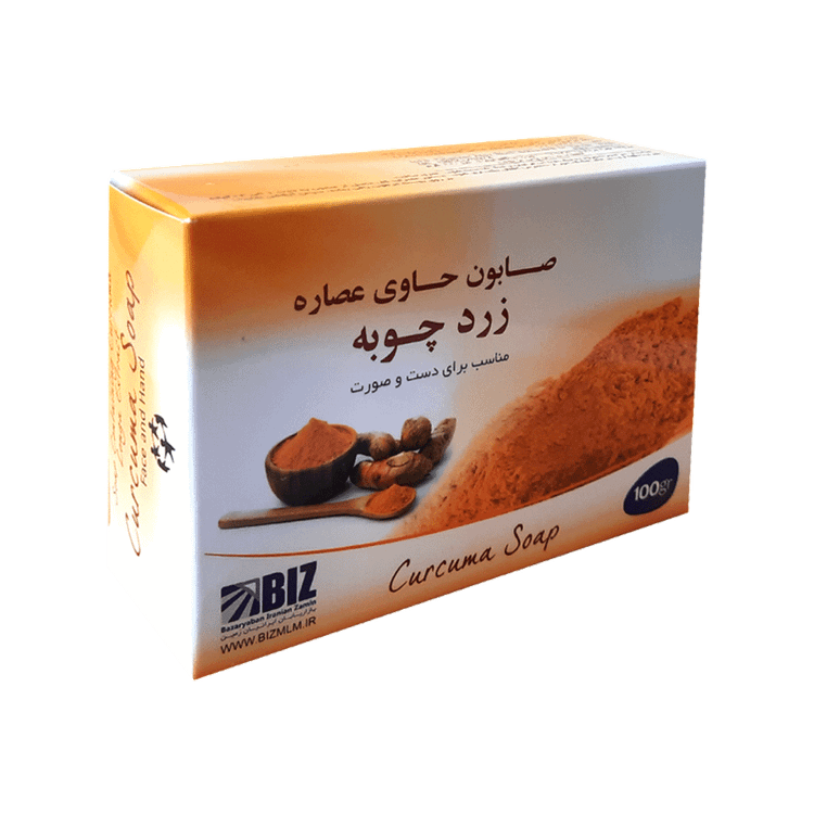 پک 3 عددی و تکی صابون دست و صورت و بدن زردچوبه